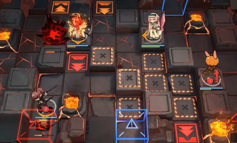 《明日方舟》熾熱溶洞8低配攻略 尋晝行動熾熱溶洞8能天使單核打法