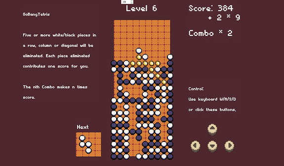 休閒策略遊戲《五子棋俄羅斯方塊》現已在Steam免費推出