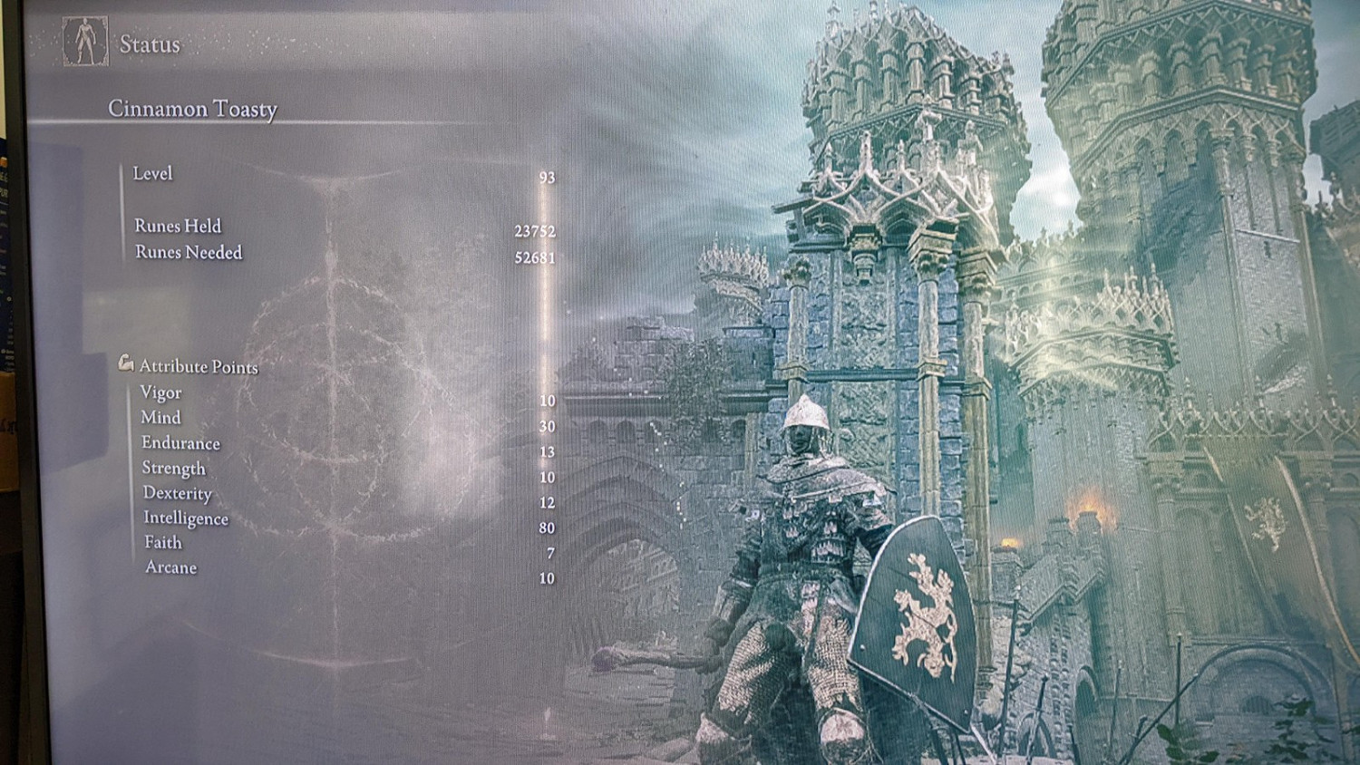 《艾爾登法環》新手玩家害怕打不過惡兆 就練到93級 《艾爾登法環》新手玩家害怕打不過惡兆 就練到93級