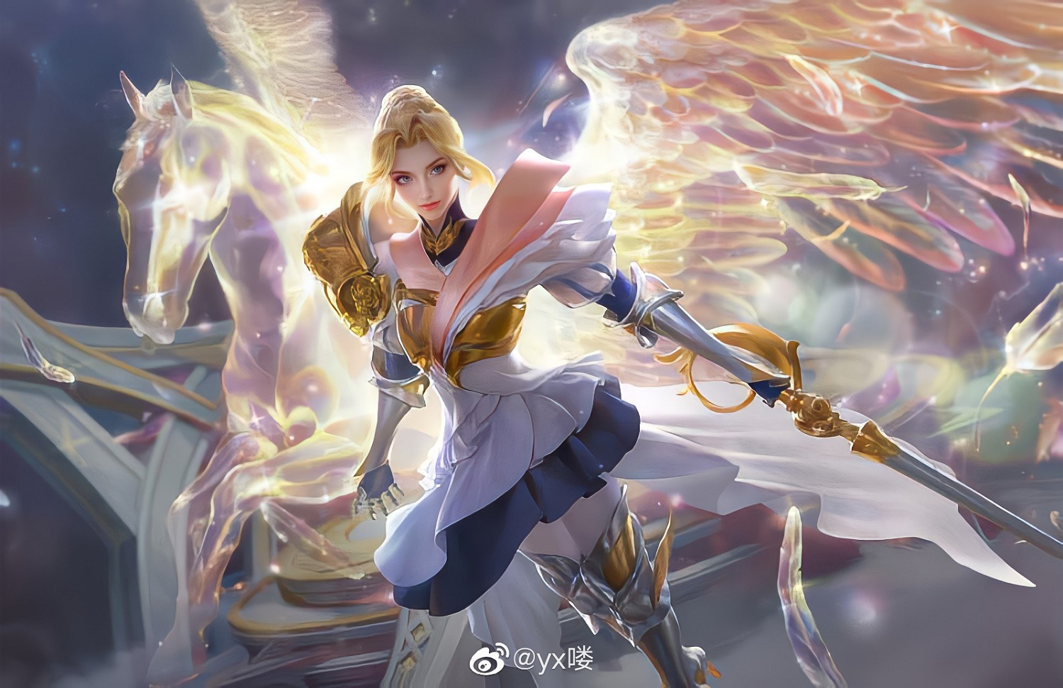 《王者榮耀》夏洛特新皮膚曝光 網友：原來是女的