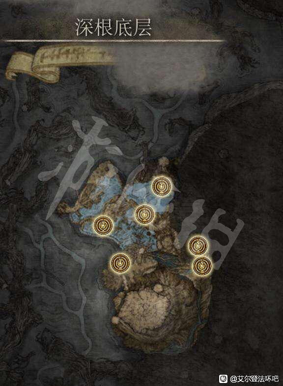 《艾爾登法環》地下世界完整地圖介紹 地下全賜福位置