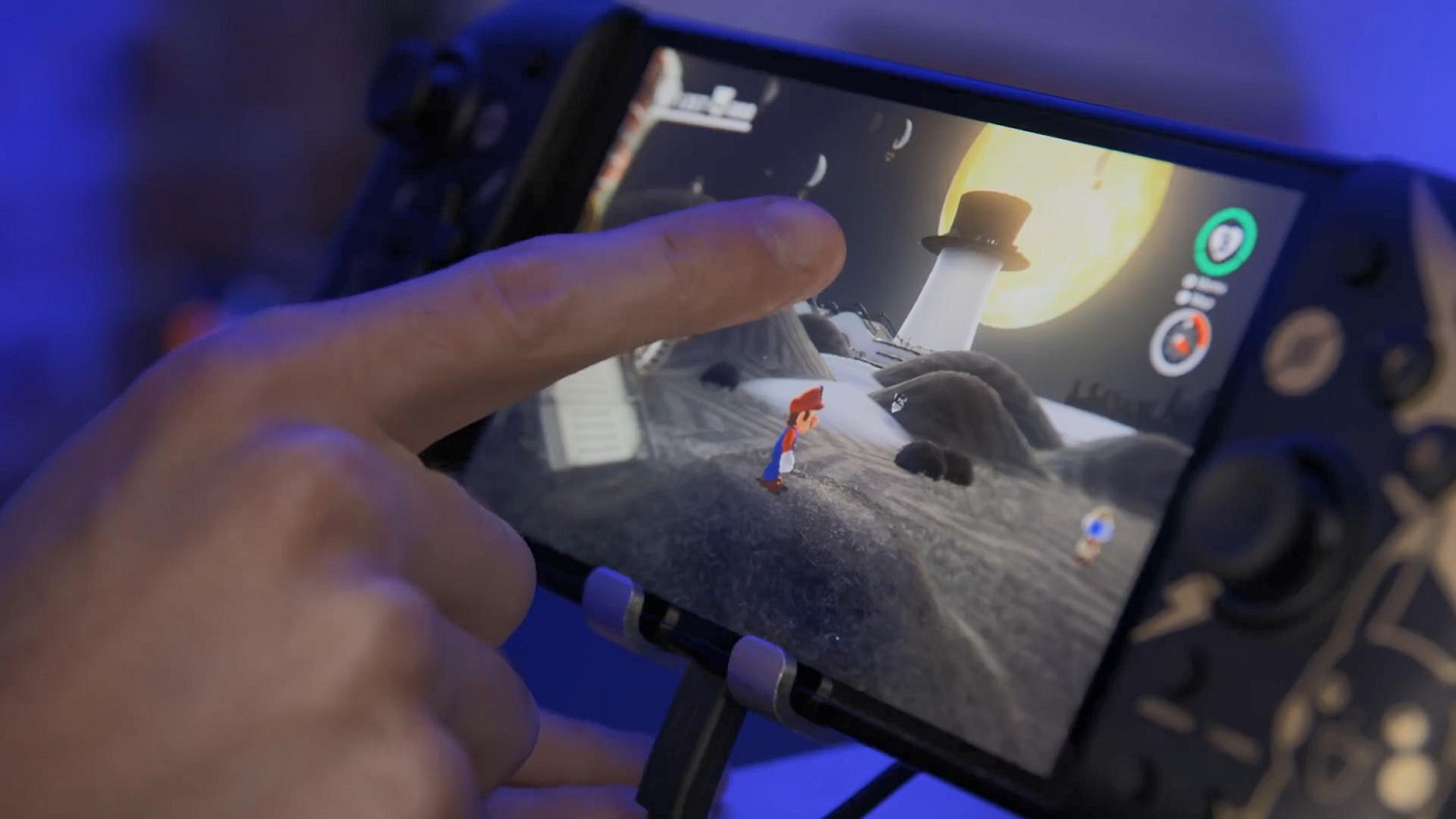 持續測試3600小時後 Switch OLED才出現了燒屏現象 持續測試3600小時後 Switch OLED才出現了燒屏現象