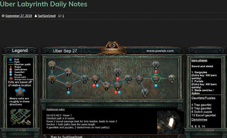 《流亡黯道》9月27日迷宮地圖怎麽走?迷宮地圖9月27日攻略 《流亡黯道》9月27日迷宮地圖怎麽走?迷宮地圖9月27日攻略