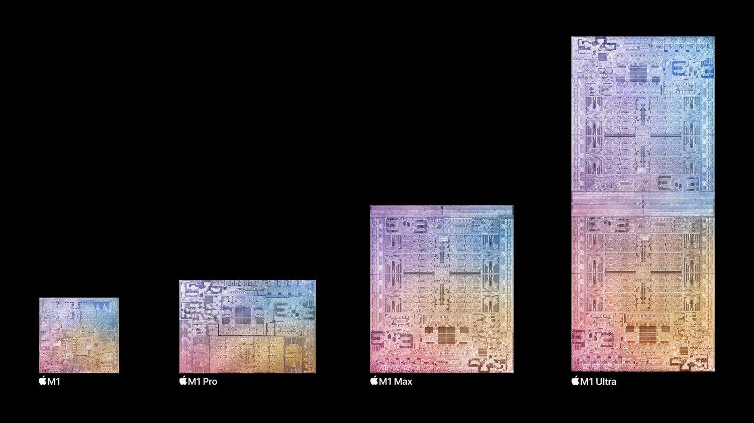 蘋果公布M1 Ultra:性能是M1的8倍 蘋果公布M1 Ultra:性能是M1的8倍