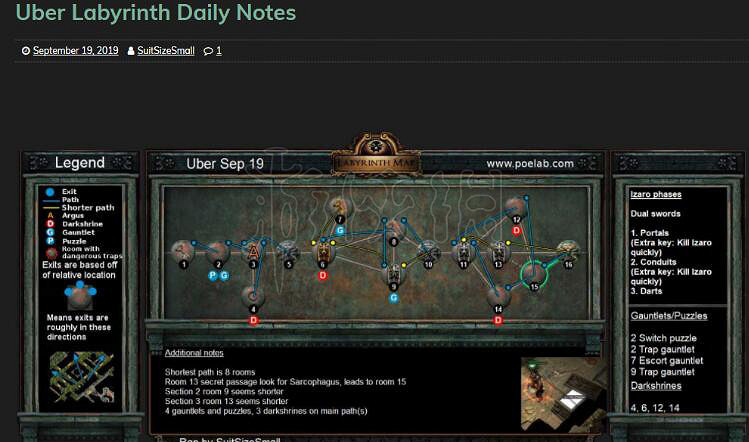 《流亡黯道》9月19日迷宮地圖怎麽走?9月19日迷宮地圖攻略 《流亡黯道》9月19日迷宮地圖怎麽走?9月19日迷宮地圖攻略