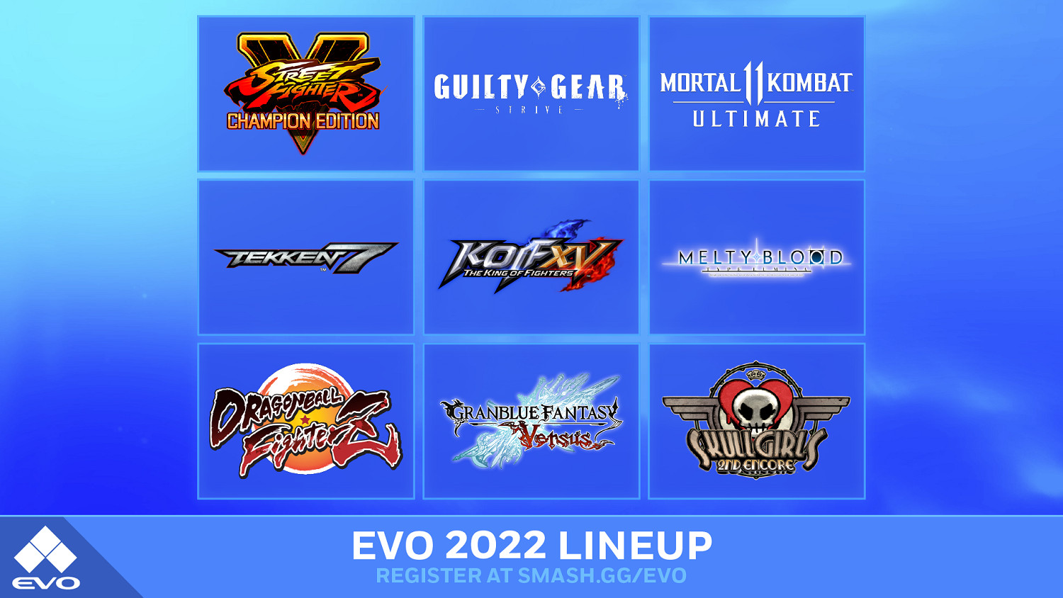 格鬥遊戲錦標賽EVO 2022陣容揭曉 《格鬥天王15》等新遊在內 格鬥遊戲錦標賽EVO 2022陣容揭曉 《格鬥天王15》等新遊在內
