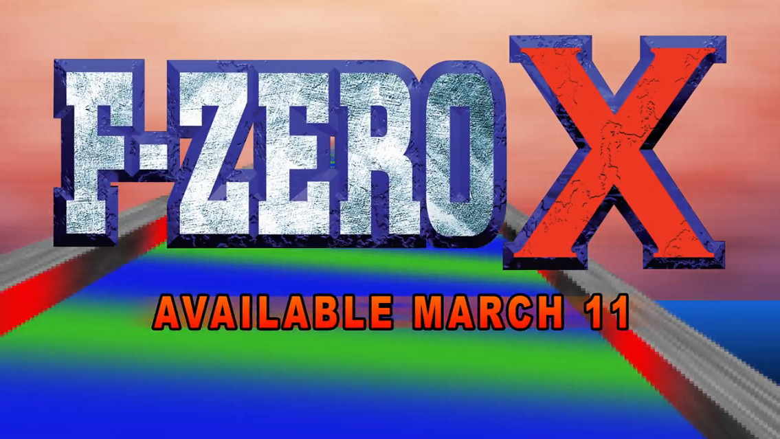 N64遊戲《F-Zero X》加入NSO資料片 3月11日上線 N64遊戲《F-Zero X》加入NSO資料片 3月11日上線