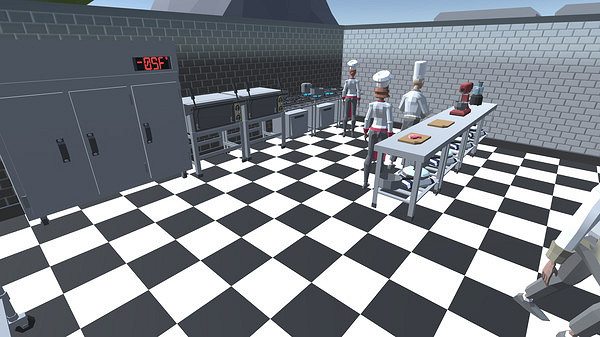 模擬策略遊戲《模擬廚師：餐廳管理》上線Steam 4月發售