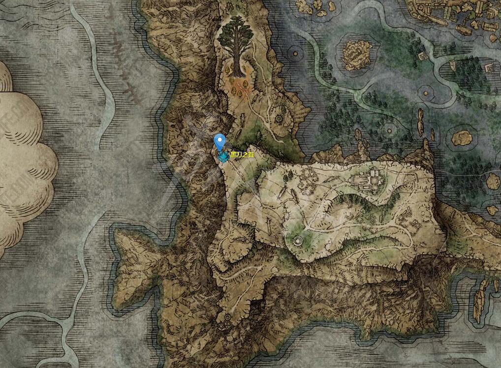 《艾爾登法環》黑刀之首在哪裡 黑刀之首的封印監牢位置