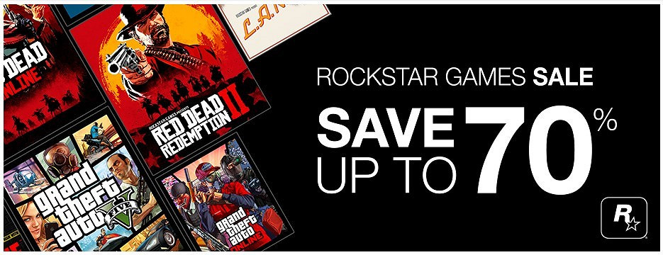 Steam開啟Rockstar遊戲促銷活動 遊戲大作最低3折 Steam開啟Rockstar遊戲促銷活動 遊戲大作最低3折