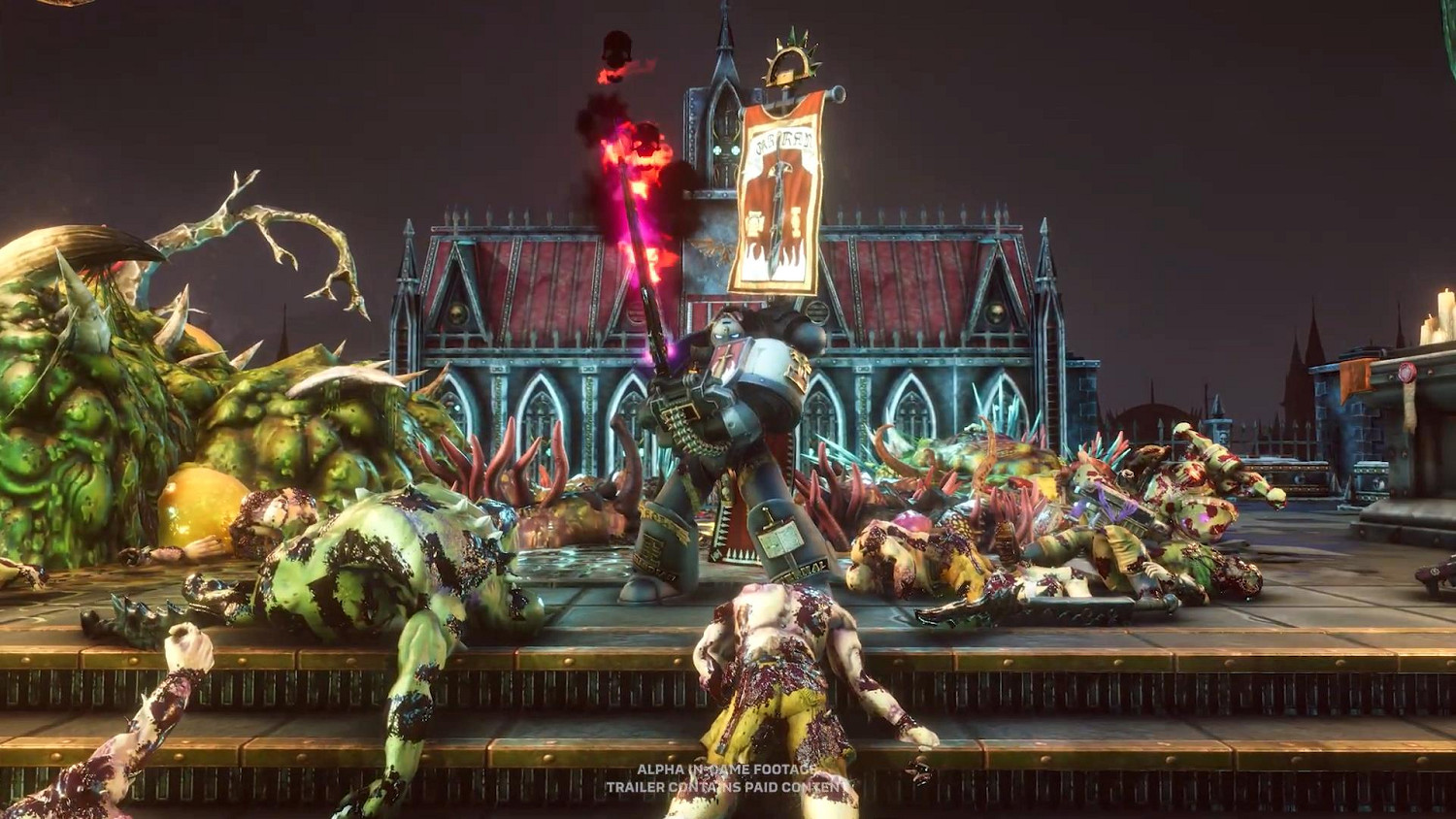 《戰鎚40K:混沌之門惡魔獵人》新預告 猛男登場 《戰鎚40K:混沌之門惡魔獵人》新預告 猛男登場