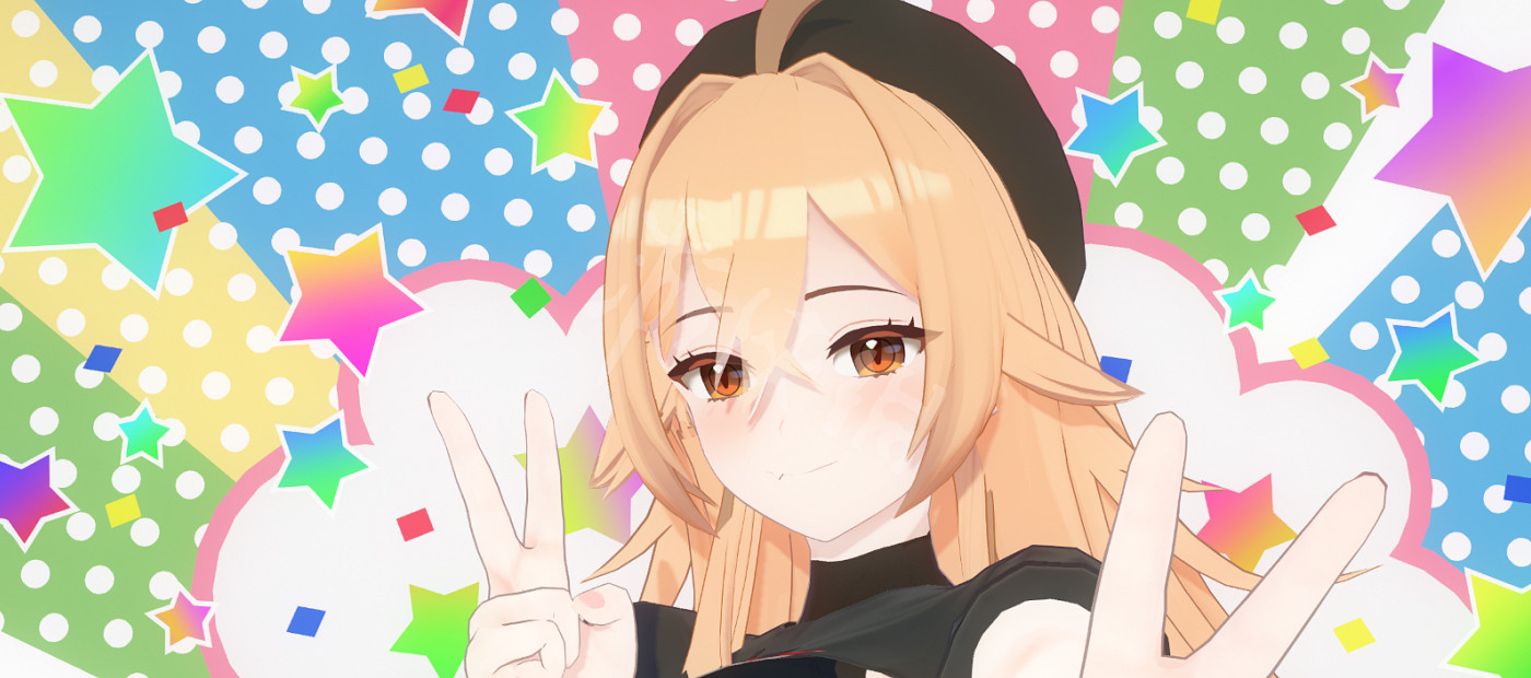 《戀活Sunshine》人物卡金發單馬尾妹子分享 金發單馬尾妹子怎麽捏？