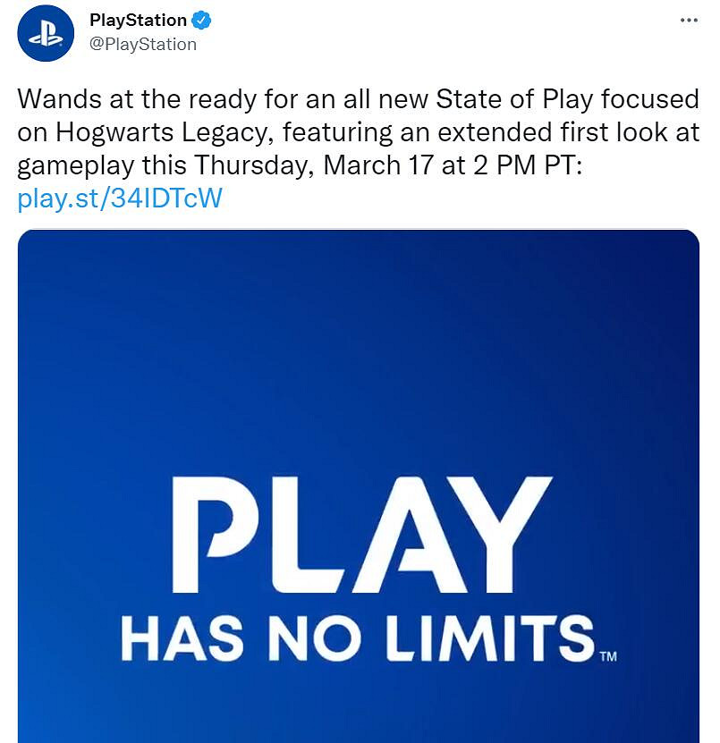 《霍格華茲的傳承》索尼State of Play專場展示要來了! 《霍格華茲的傳承》索尼State of Play專場展示要來了!