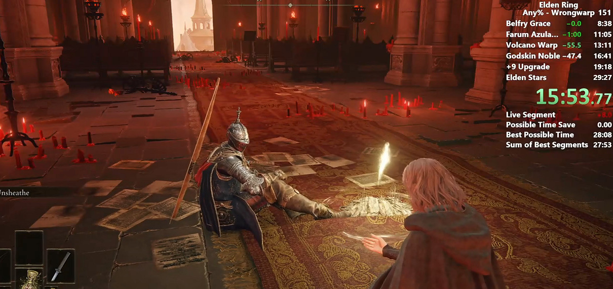 大神們卷起來了!高玩28分59秒速通《艾爾登法環》! 大神們卷起來了!高玩28分59秒速通《艾爾登法環》!