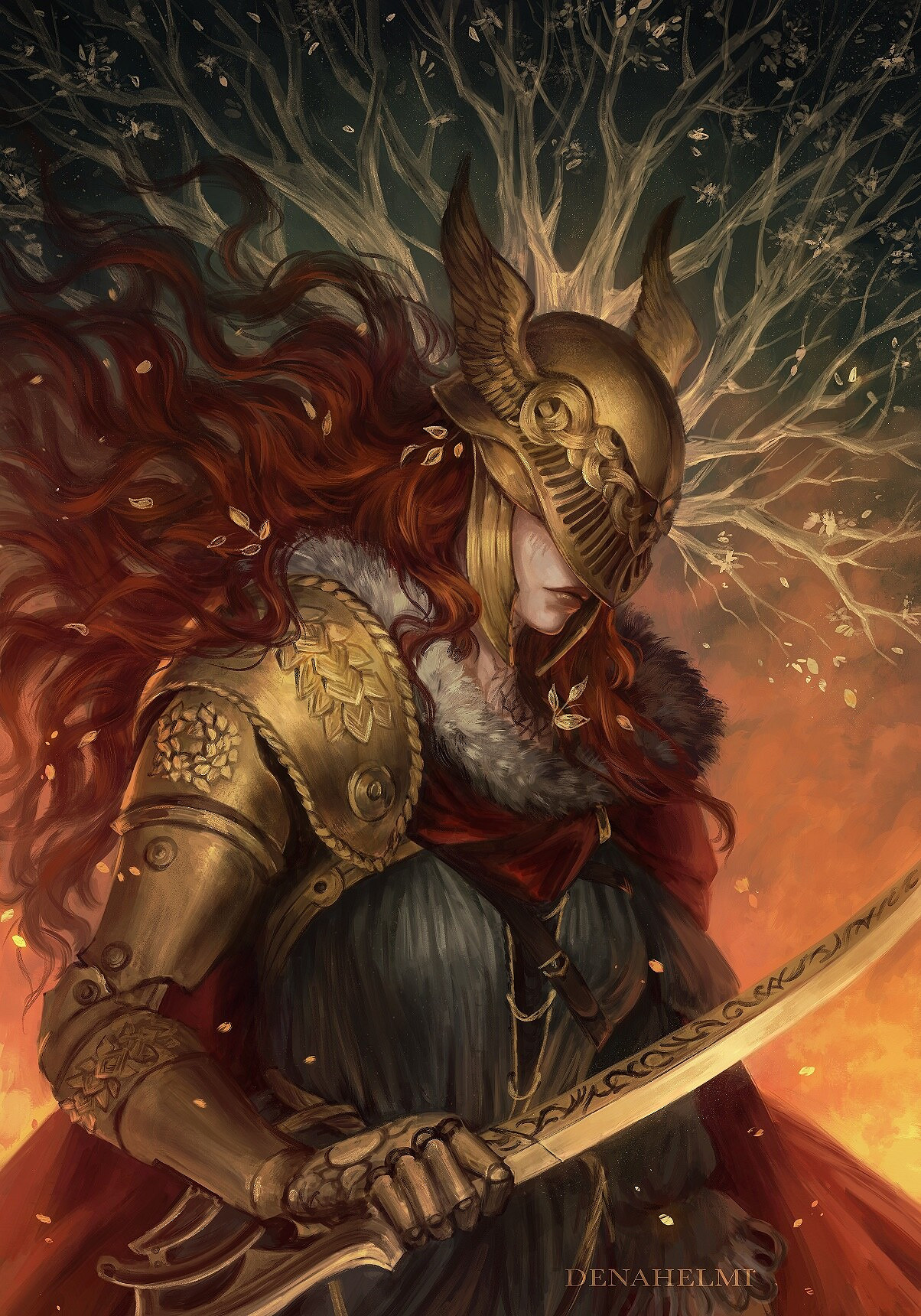 畫師筆下的女武神!《艾爾登法環》瑪蓮妮亞圖集 畫師筆下的女武神!《艾爾登法環》瑪蓮妮亞圖集