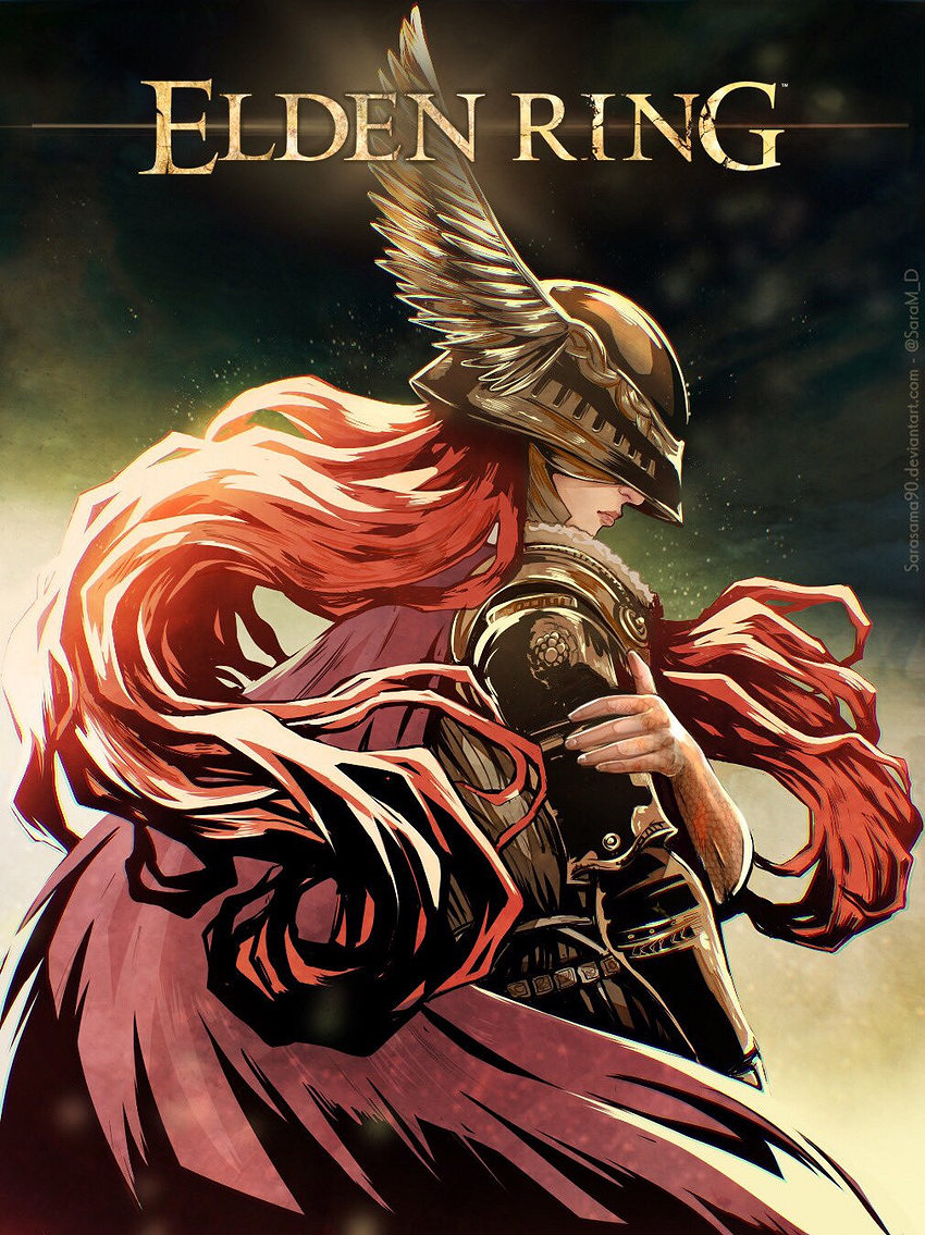 畫師筆下的女武神!《艾爾登法環》瑪蓮妮亞圖集 畫師筆下的女武神!《艾爾登法環》瑪蓮妮亞圖集