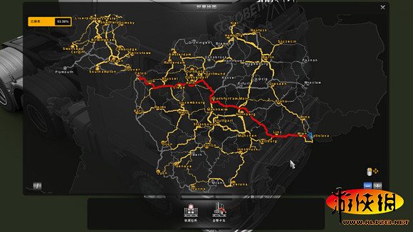 《歐洲卡車模擬2》圖文攻略