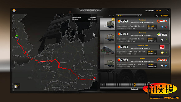 《歐洲卡車模擬2》圖文攻略