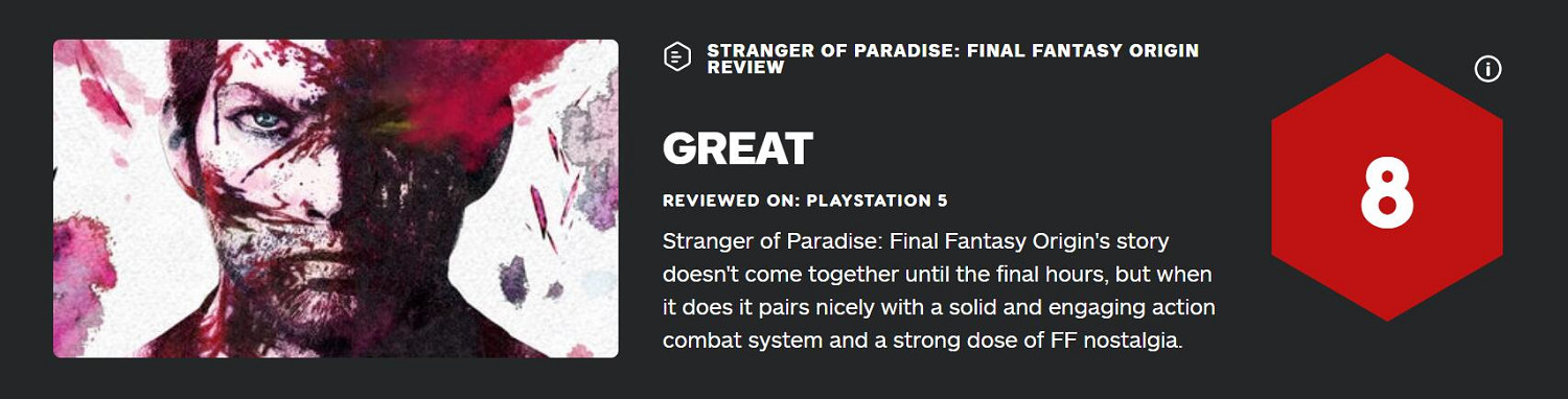 早報:最終幻想(太空戰士)起源IGN8分!幽靈線東京新實機 早報:最終幻想(太空戰士)起源IGN8分!幽靈線東京新實機