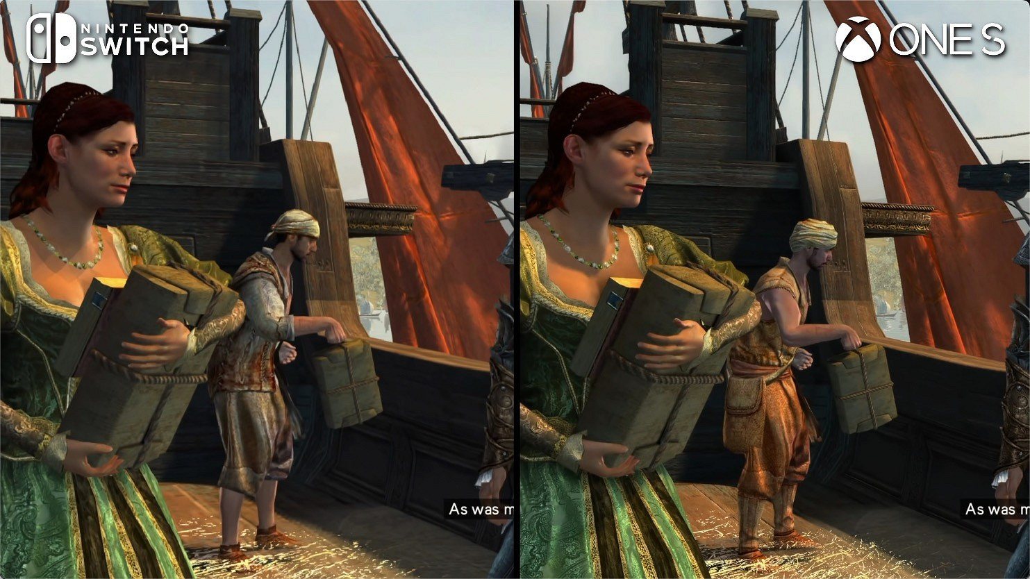 移植給力!《刺客教條:艾吉奧合集》Switch與原版對比 移植給力!《刺客教條:艾吉奧合集》Switch與原版對比