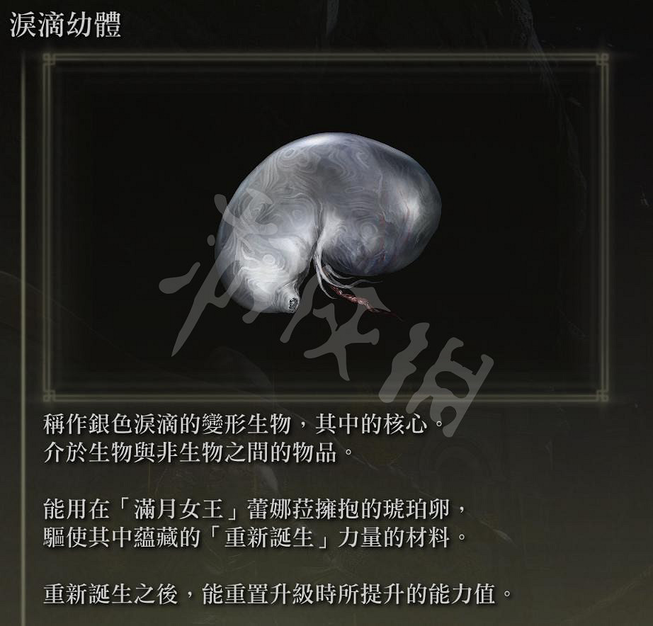 《艾爾登法環》淚滴幼體怎麽得?淚滴幼體獲得方法介紹 《艾爾登法環》淚滴幼體怎麽得?淚滴幼體獲得方法介紹