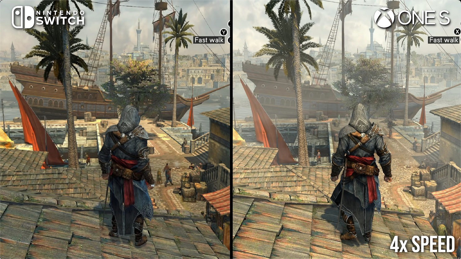 移植給力!《刺客教條:艾吉奧合集》Switch與原版對比 移植給力!《刺客教條:艾吉奧合集》Switch與原版對比