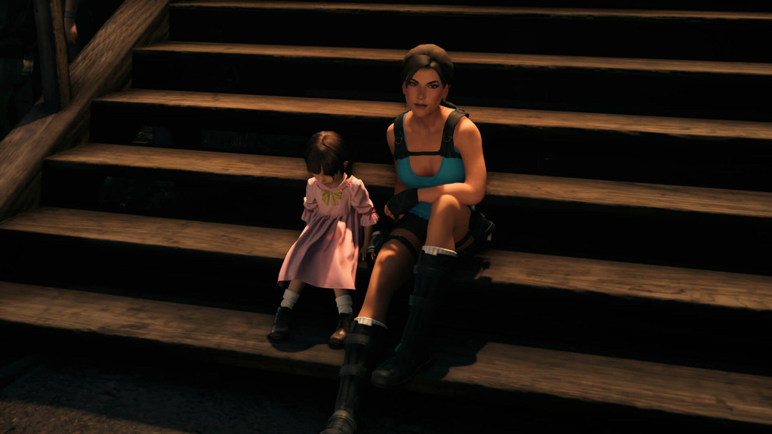 《最終幻想7：重製版》勞拉mod 竟別有一翻風味？