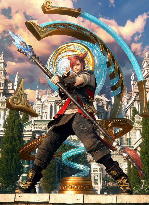 《最終幻想14》最新CG宣傳圖 小紅貓古·拉哈·提亞！