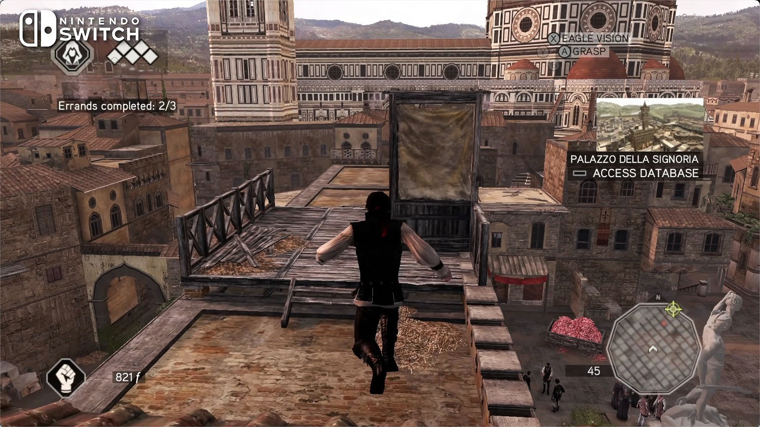 移植給力!《刺客教條:艾吉奧合集》Switch與原版對比 移植給力!《刺客教條:艾吉奧合集》Switch與原版對比