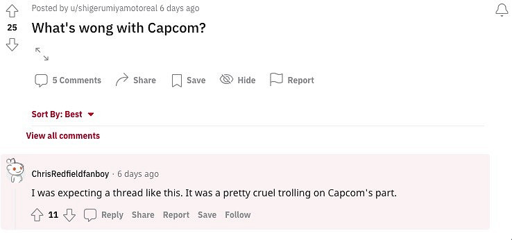 粉絲聲討卡普空新作：發布《恐龍浩劫》就是在挑釁！