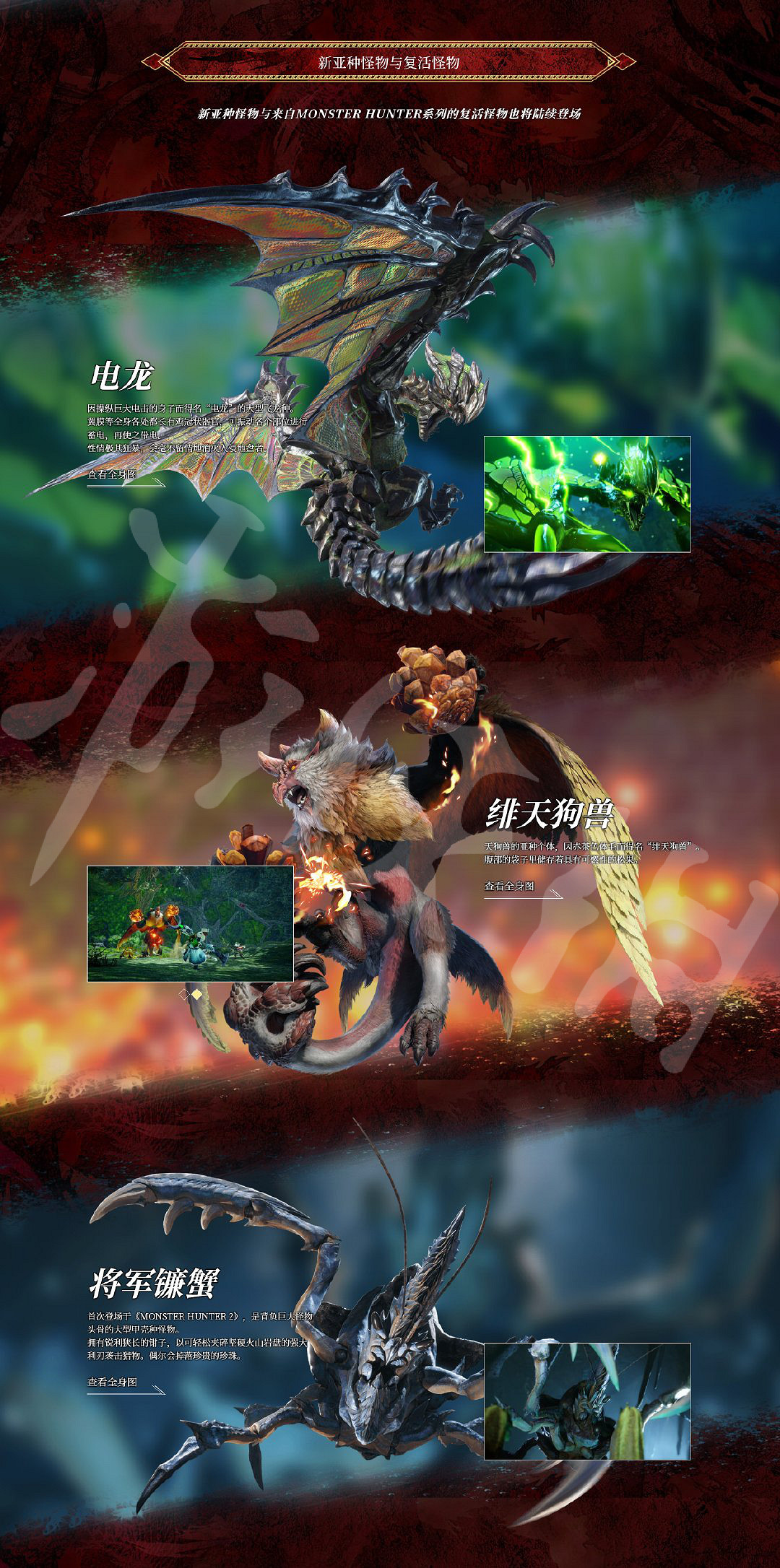 《魔物獵人崛起》曙光新怪物介紹 曙光新怪物有哪些 《魔物獵人崛起》曙光新怪物介紹 曙光新怪物有哪些