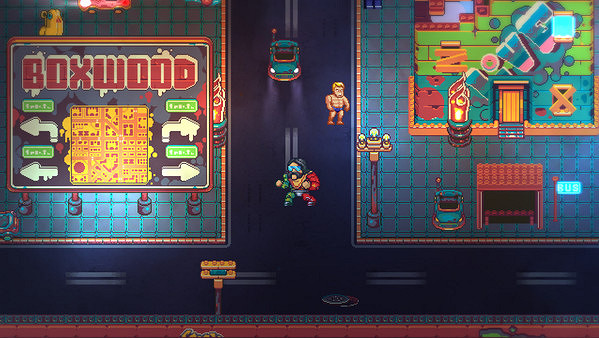 像素風RPG冒險遊戲《傳奇摔角手》上架Steam 今夏發售