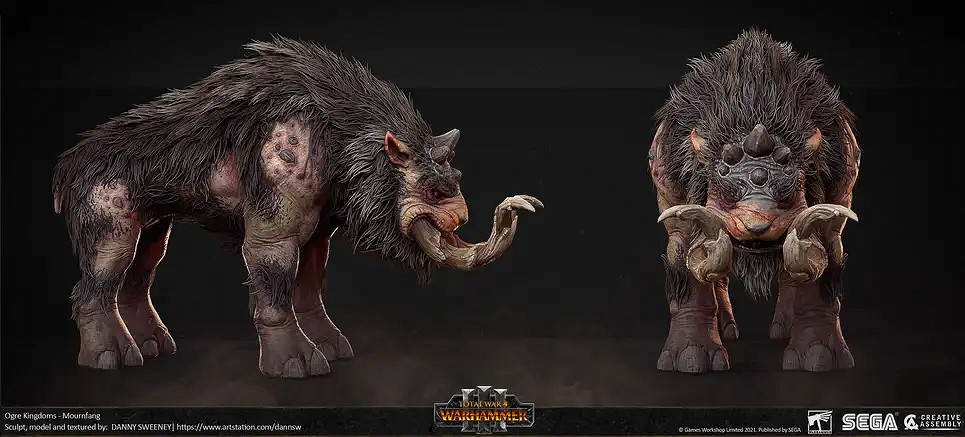 原來都是原畫在C! 《全面戰爭 戰鎚3》公開設定集 原來都是原畫在C! 《全面戰爭 戰鎚3》公開設定集