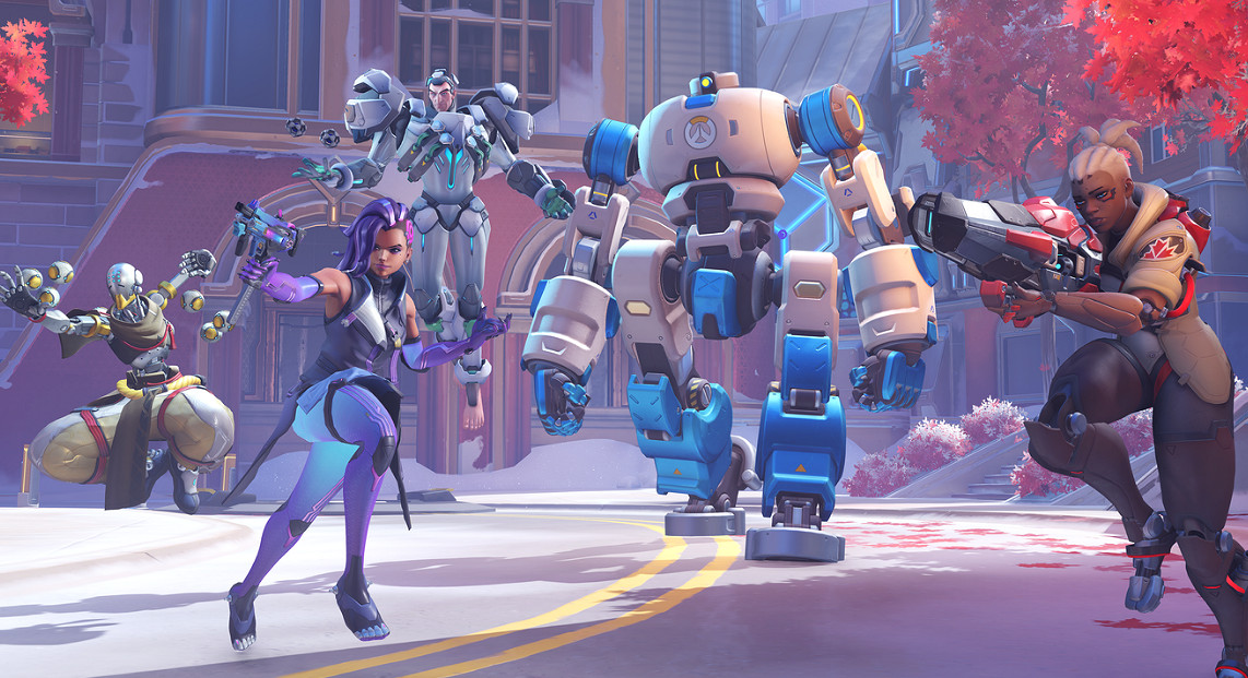 《鬥陣特攻2》測試畫面曝光:76終於摘下了他的面具 《鬥陣特攻2》測試畫面曝光:76終於摘下了他的面具