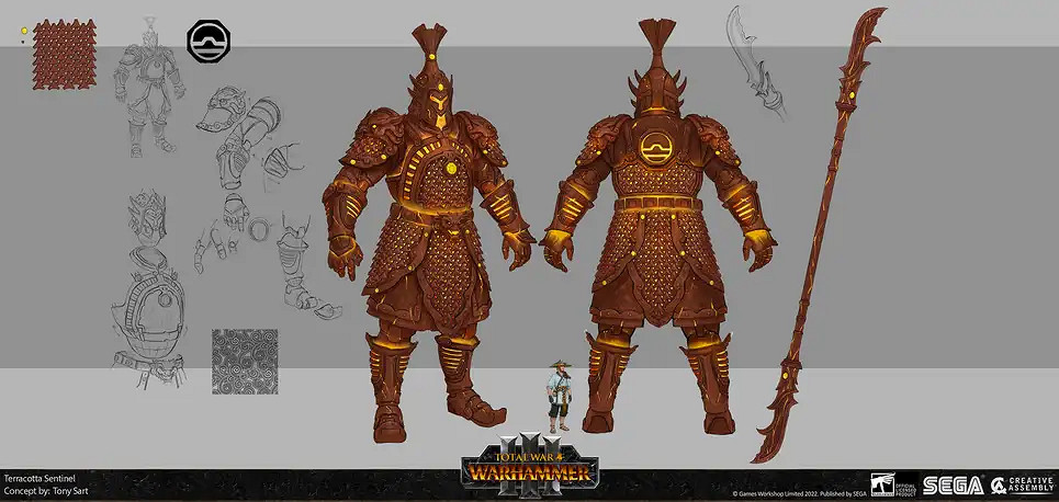 原來都是原畫在C! 《全面戰爭 戰鎚3》公開設定集 原來都是原畫在C! 《全面戰爭 戰鎚3》公開設定集