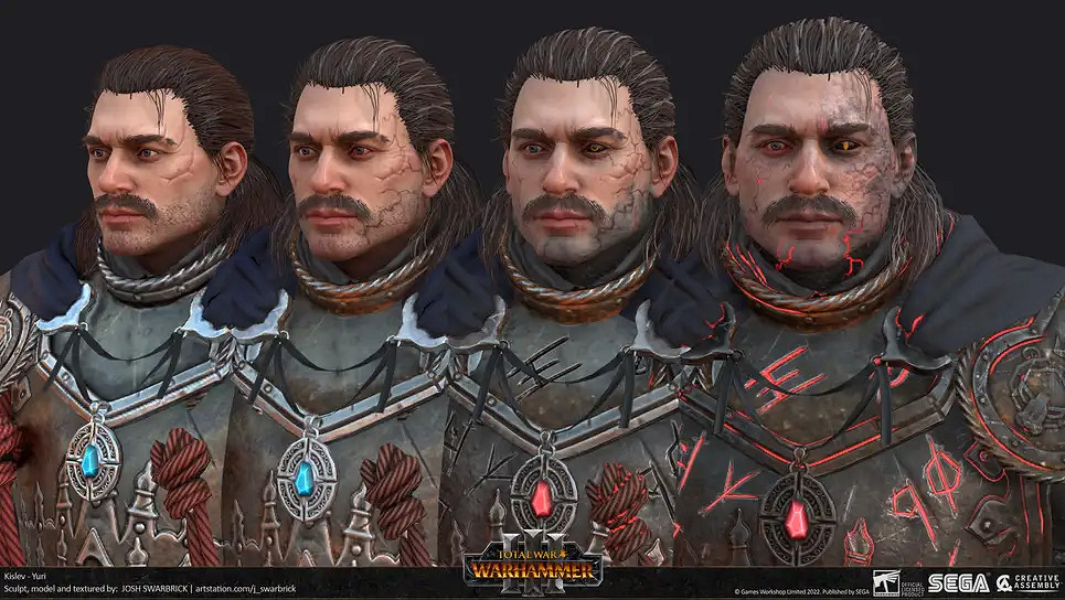 原來都是原畫在C! 《全面戰爭 戰鎚3》公開設定集 原來都是原畫在C! 《全面戰爭 戰鎚3》公開設定集