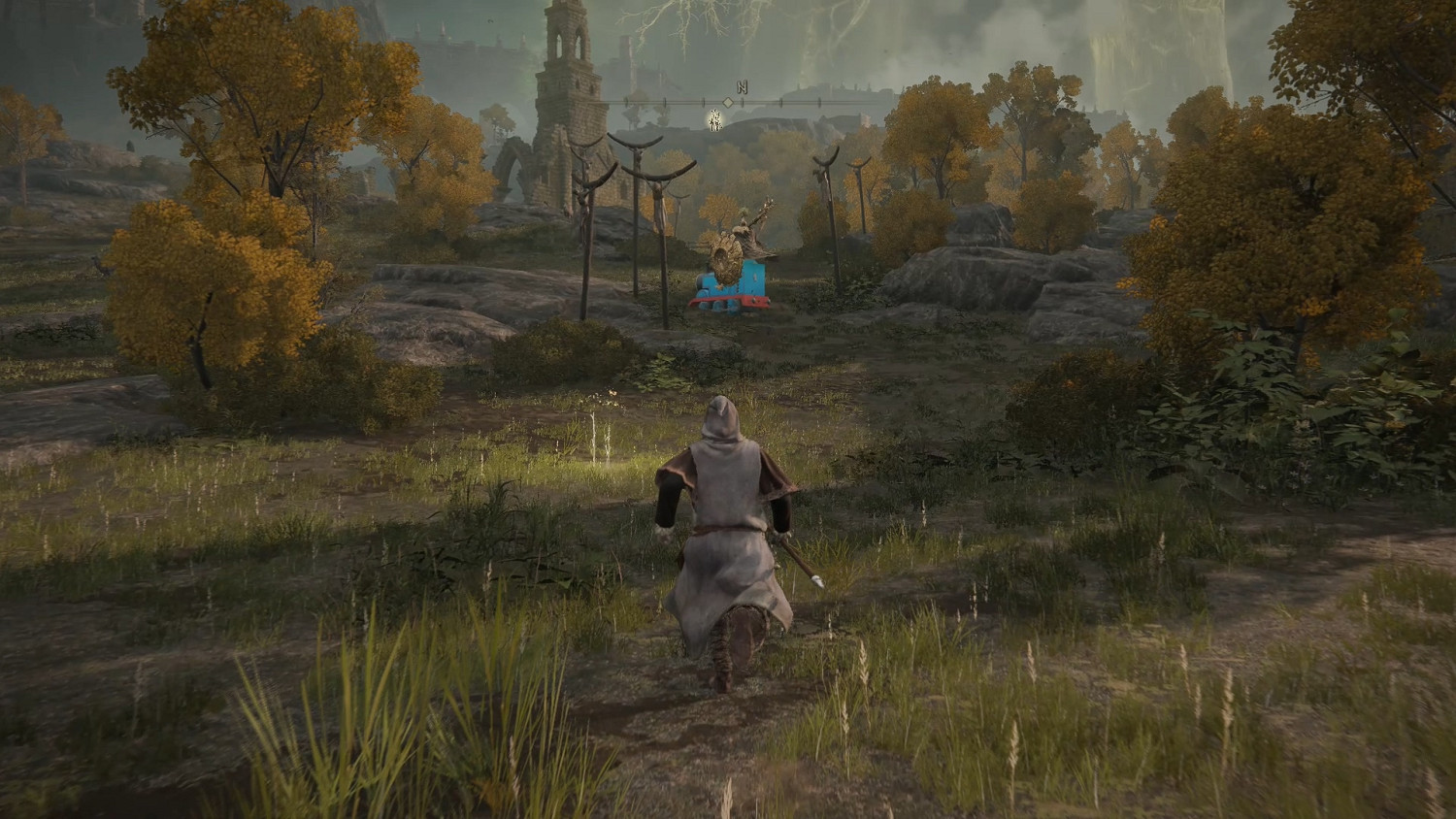 大樹趴下去！湯瑪士上面騎！《艾爾登法環》新MOD發布！