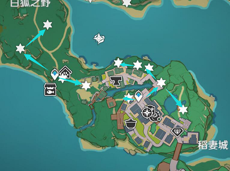 《原神》緋櫻繡球哪裡最多？緋櫻繡球收集路線分享