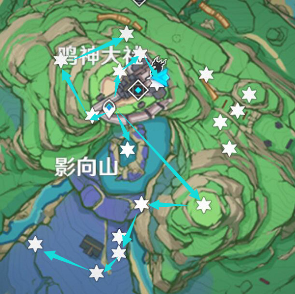 《原神》緋櫻繡球哪裡最多？緋櫻繡球收集路線分享