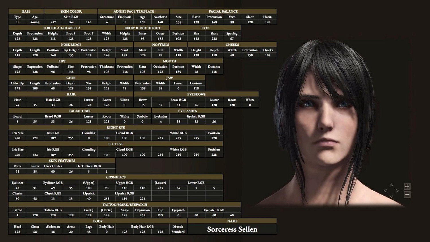 《艾爾登法環》NPC捏臉資料大公開：輕輕鬆鬆捏老婆！