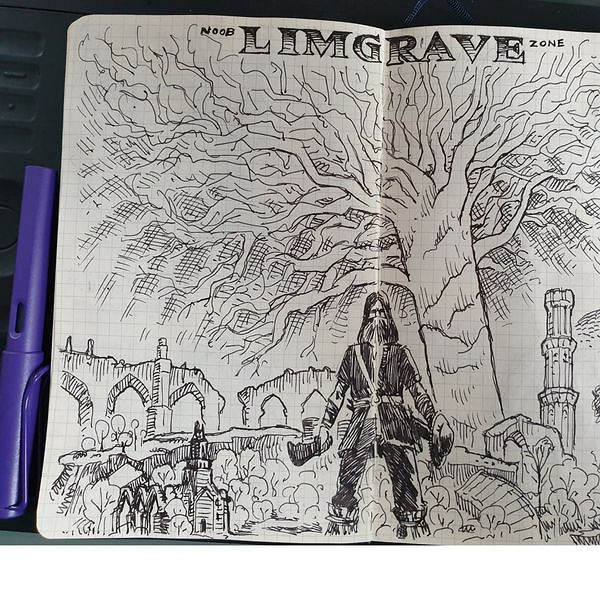 玩家分享自製專屬《艾爾登法環》手繪本 風格獨特！