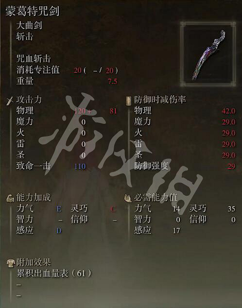 《艾爾登法環》蒙葛特咒劍在哪？蒙葛特咒劍獲取方法分享