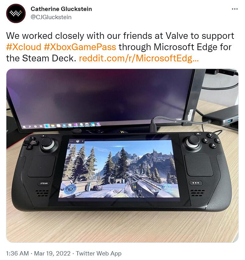 Steam Deck已支援Xbox雲遊戲服務!可玩xgp部分遊戲 Steam Deck已支援Xbox雲遊戲服務!可玩xgp部分遊戲