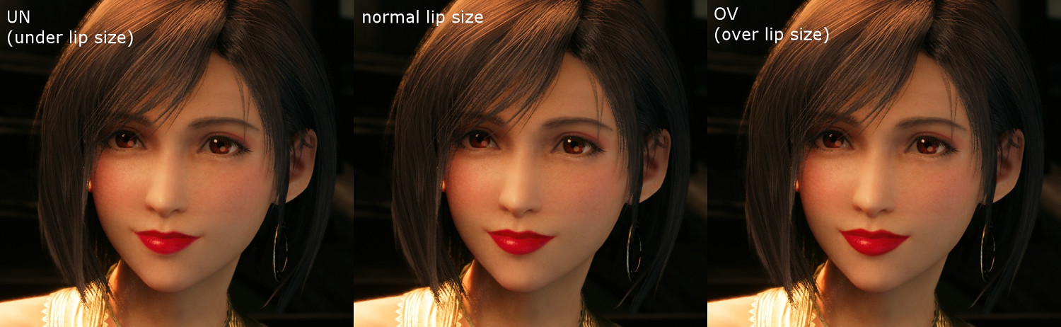 堪稱直男檢測器！《FF7 重製版》蒂法多色口紅mod！