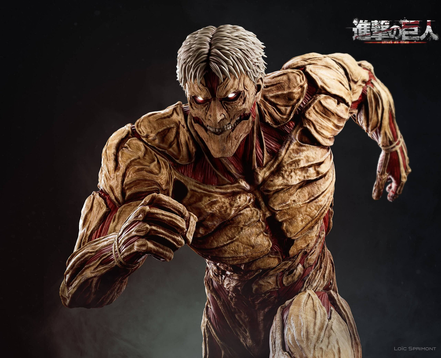 次世代級別！育碧設計師自製《進擊的巨人》巨人3D建模