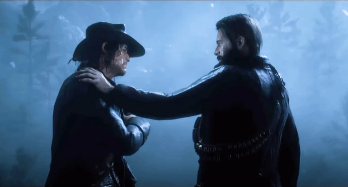 《荒野大鏢客2》玩家整活！約翰為亞瑟點歌《光輝歲月》