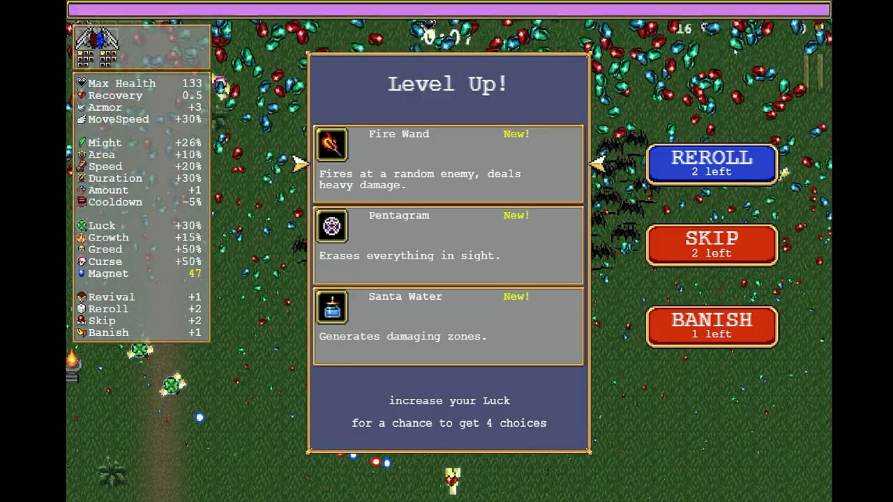 好評如潮《吸血鬼倖存者》0.3.1更新 超長介紹影片