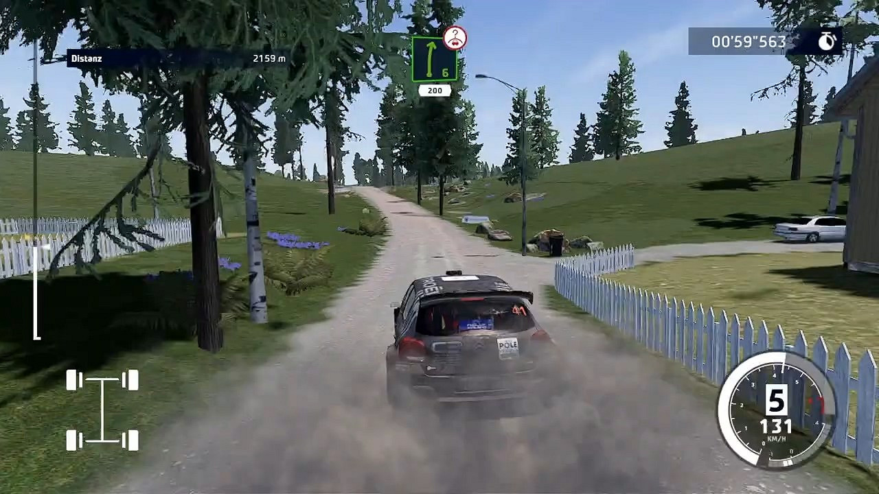 《WRC10》Switch版實機影片 畫面過於簡陋