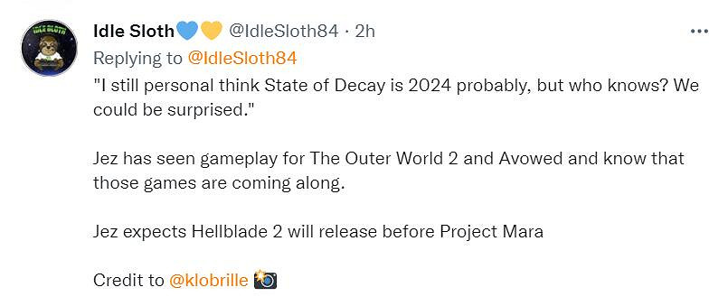 《腐爛國度3》《外圍世界2》等微軟新遊戲消息爆料！