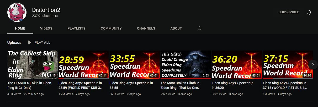 《艾爾登法環》速通者的競爭：突破30分鐘大關